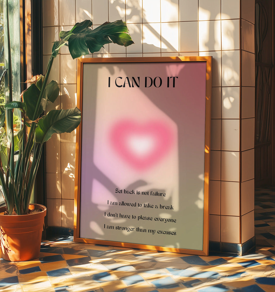 Motivierendes Aura-Poster | Poster