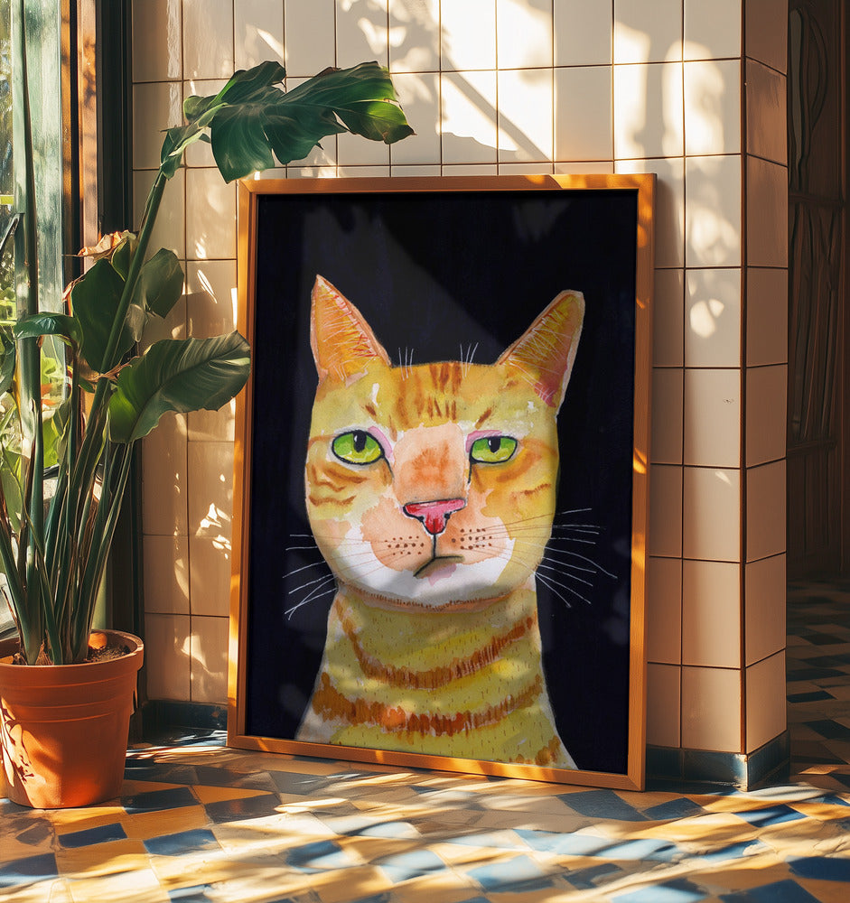 Ginger Cat | Poster