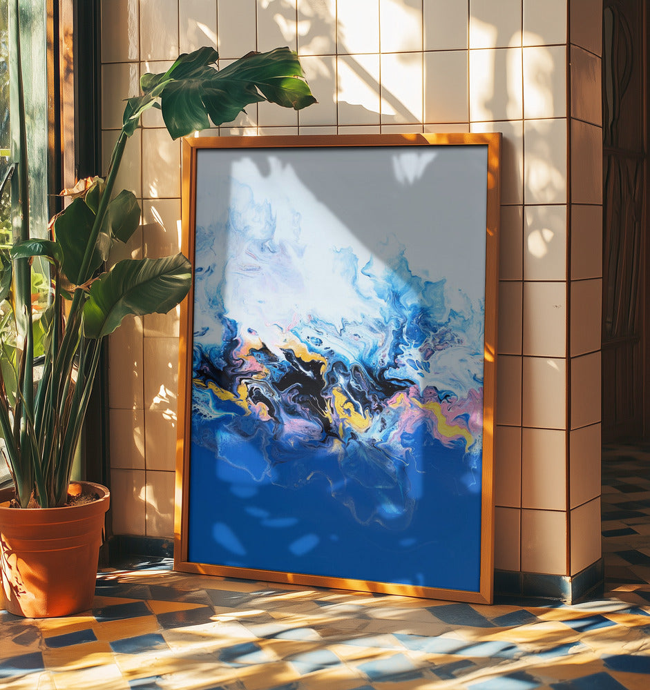 Periwinkle Rainbow | Poster