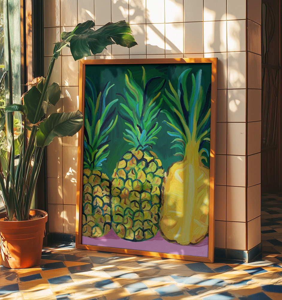 Pineapples | Poster