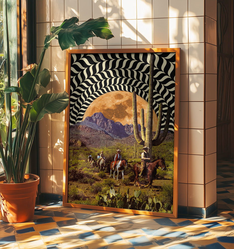 Illusionary Cowboys | Poster