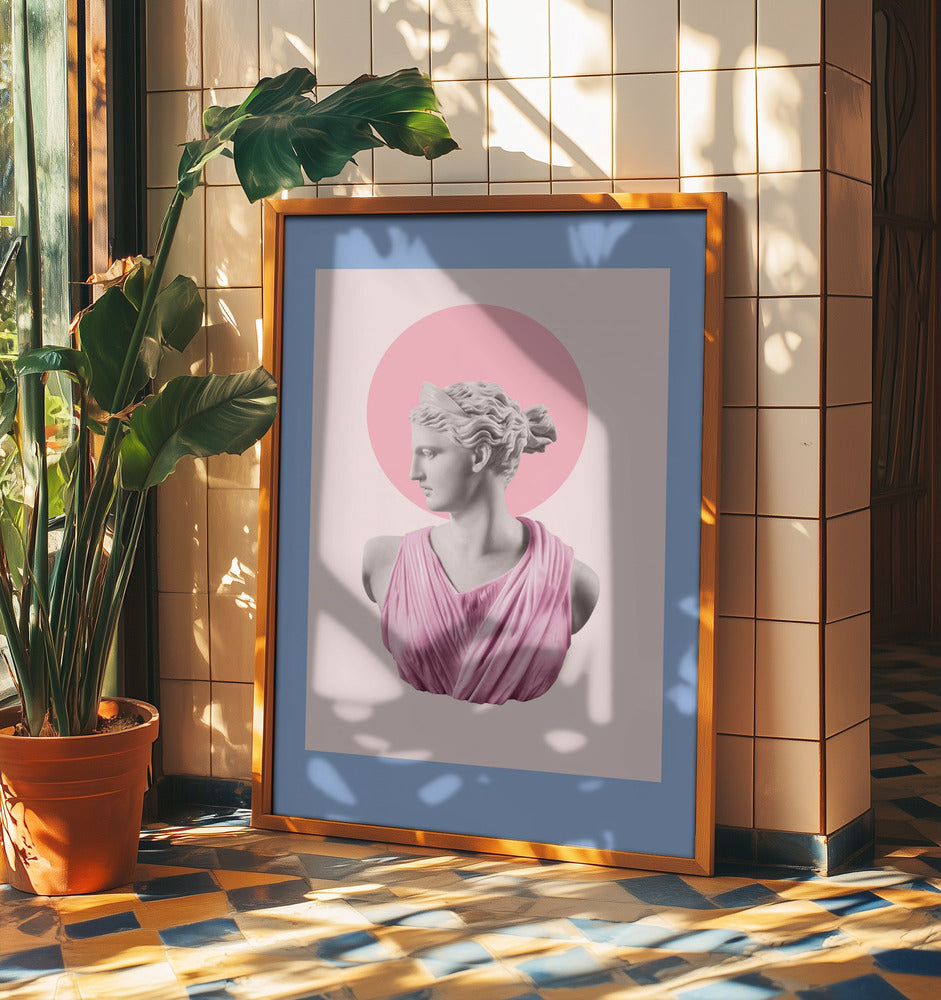 Artemispowderbluepink Ratioiso | Poster