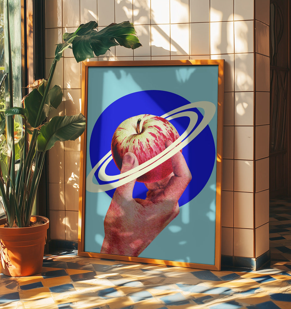 NASA Ruimte Apple | Posters - Kunstdrukken