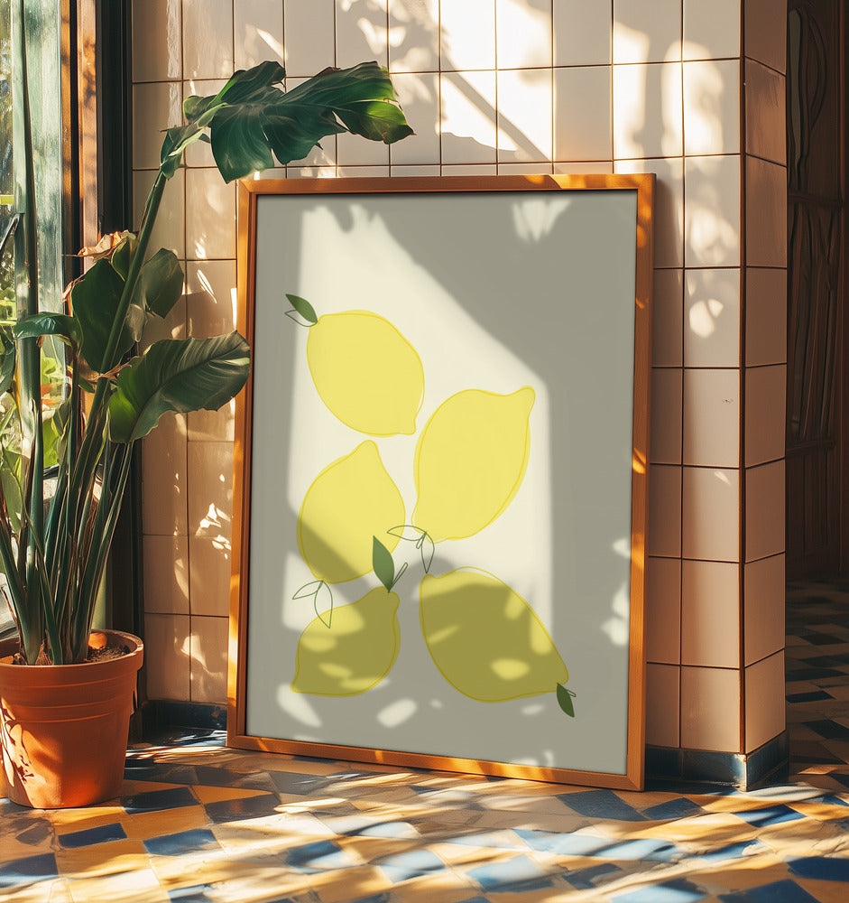 Citroenharmonie | Posters - Kunstdrukken