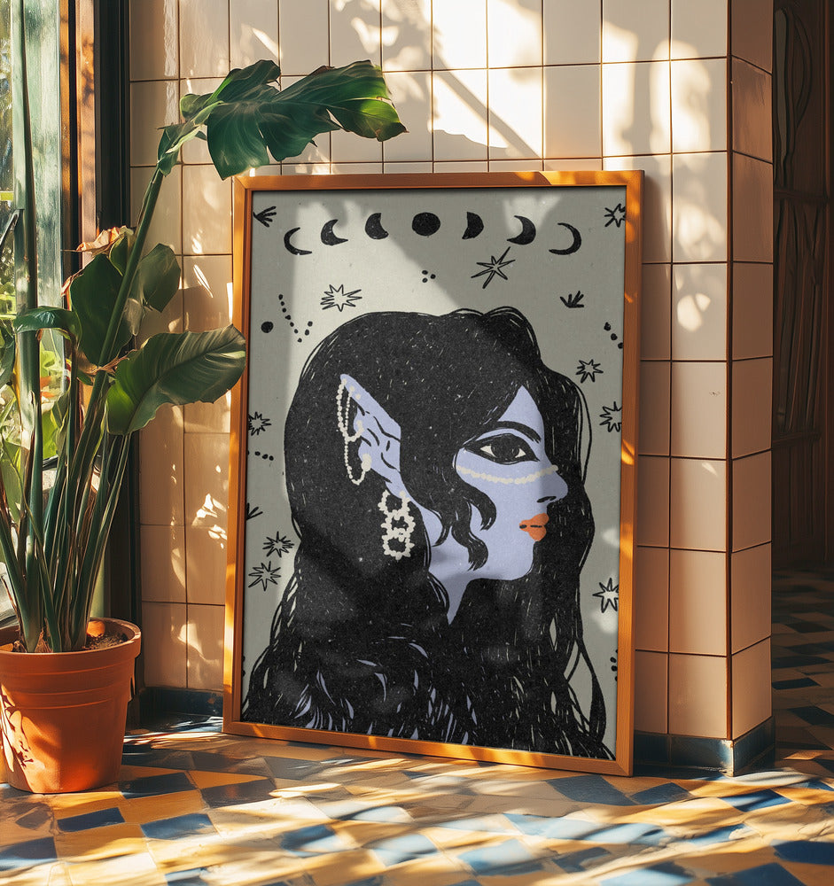 Portrait of a mermaid | Poster