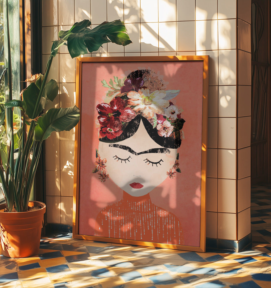 Frida (Peach) | Poster