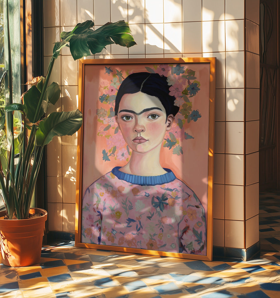 Young Frida (Peach) | Poster