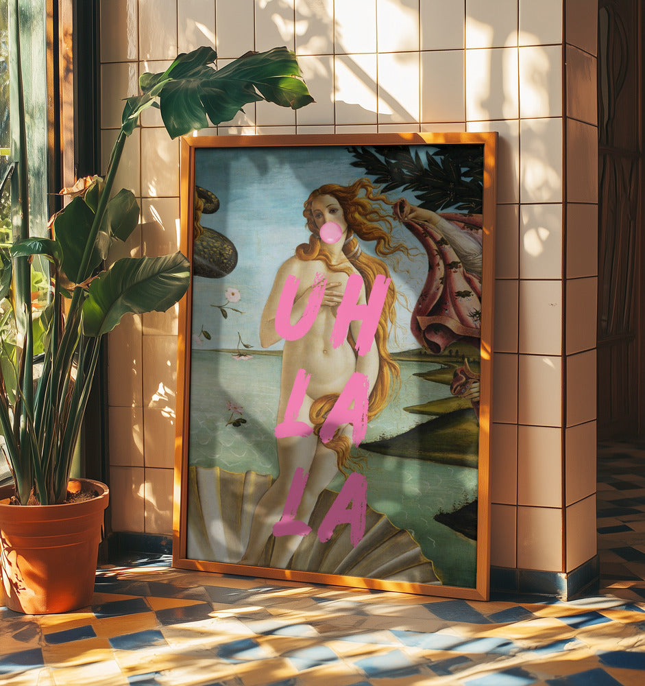 The Birth of Venus by Sandro Botticelli / Uh La La | Poster