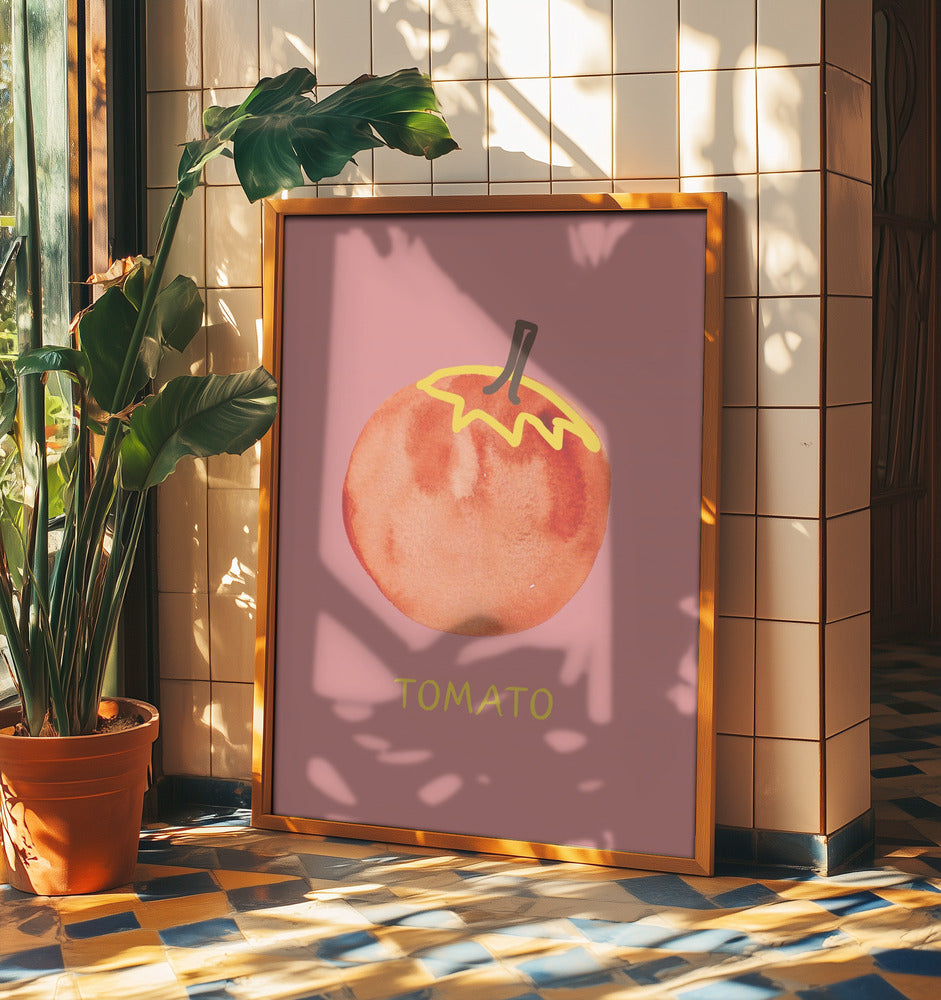 Tomate in Pink | Poster