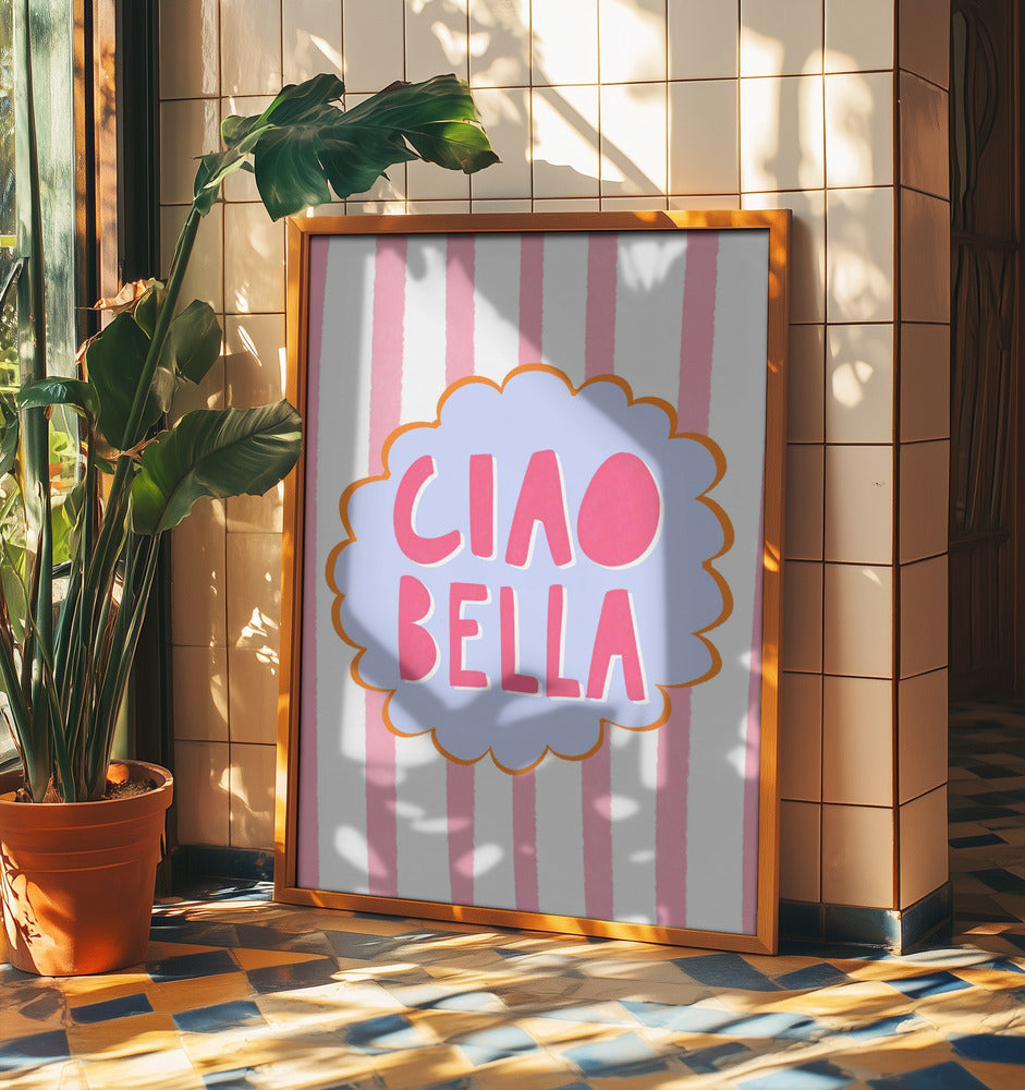 Pink Greetings | Poster