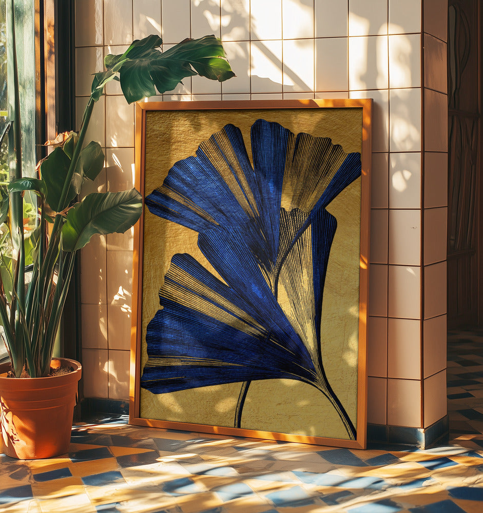 Ginko Biloba Nature Floral Art (2) | Poster