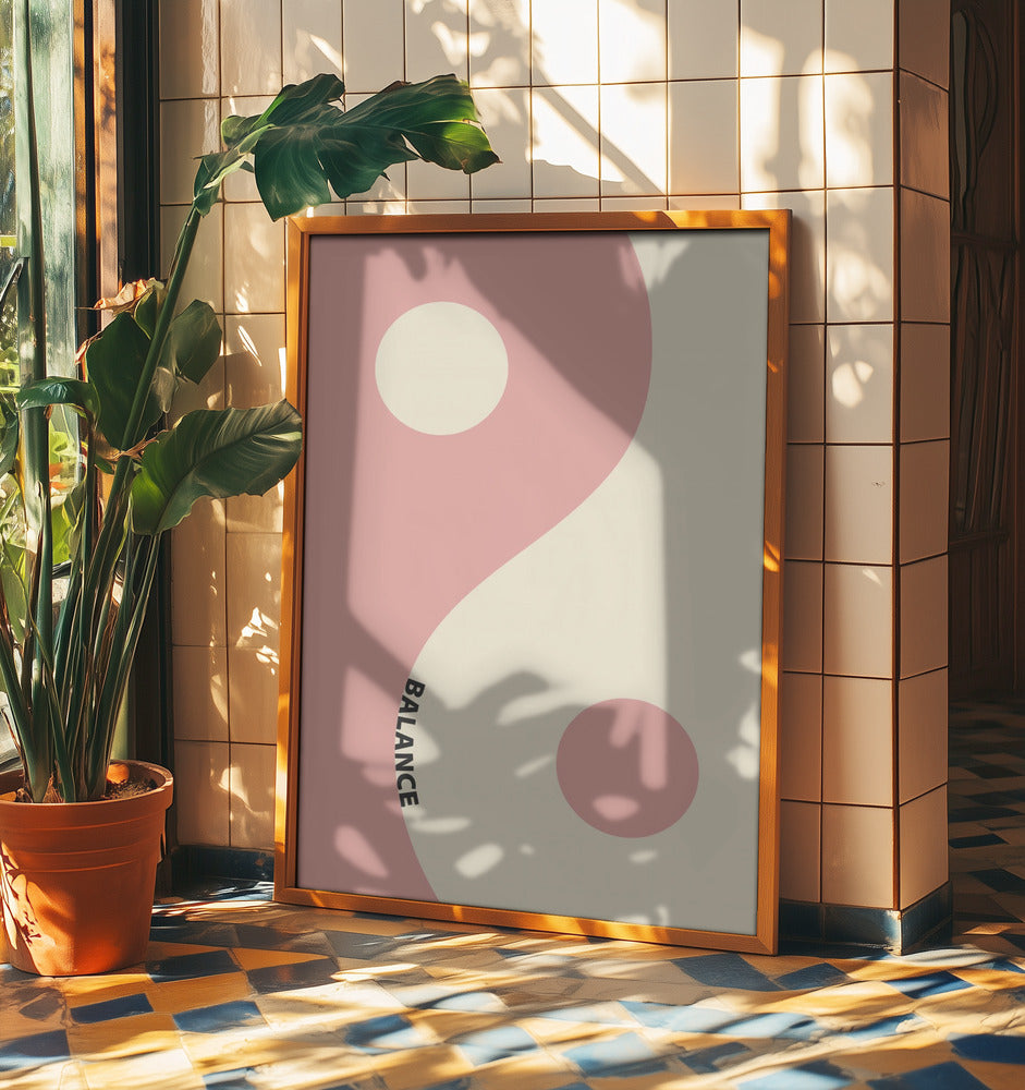 Balance Pink | Poster