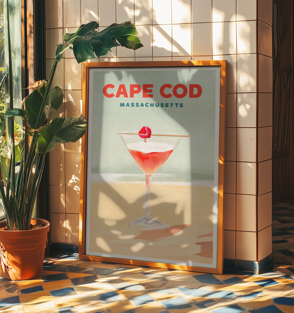 Cape Cod Cocktail groß Poster - Kunstdruck | Poster - Kunstdruck