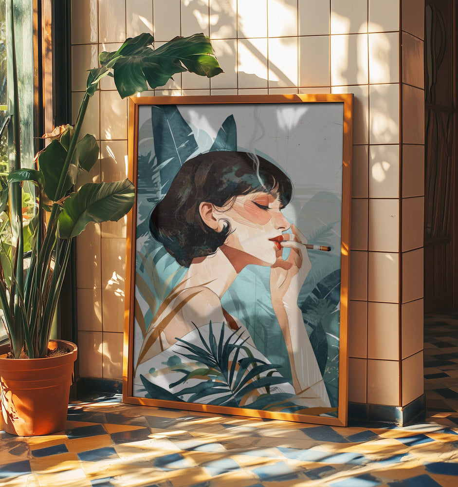 Smoking Woman | Poster
