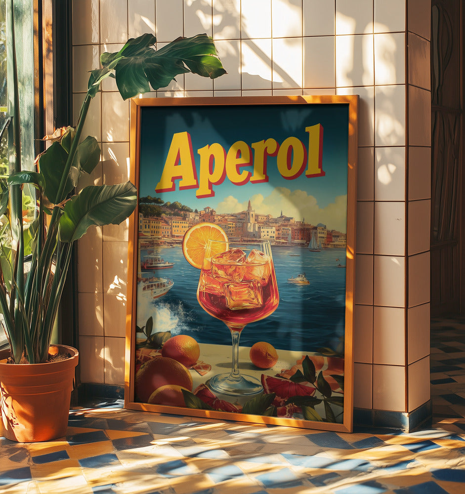 Comercial de Aperol Vintage | Posters - Impresiones de Arte