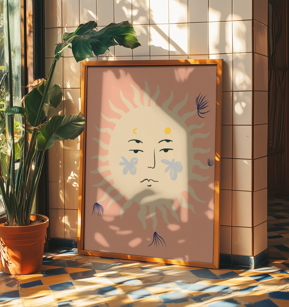 Serene Sunburst | Poster