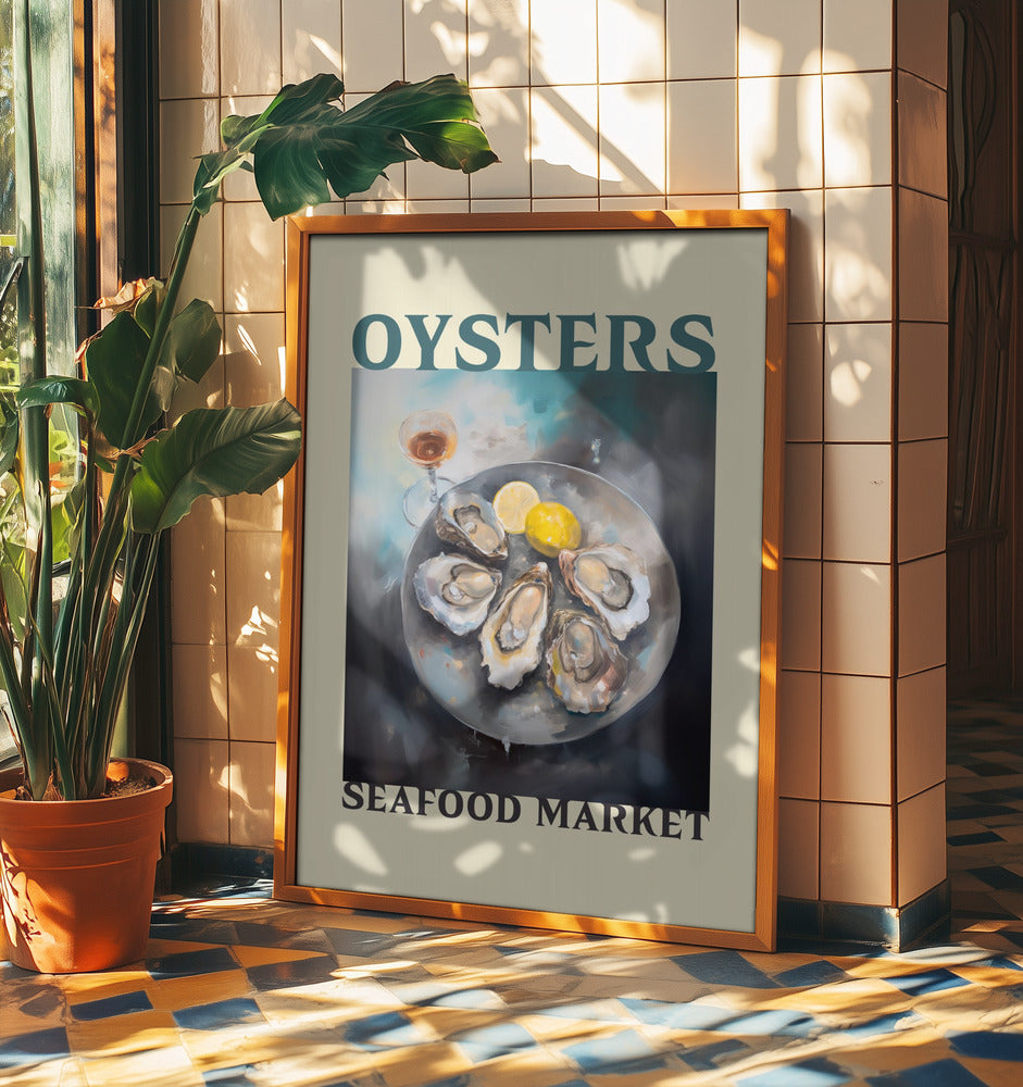 Oysters Seafood Market | Poster