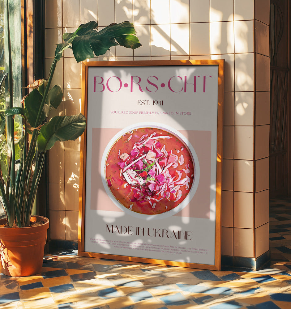 Ukrainian Borscht Bliss | Poster