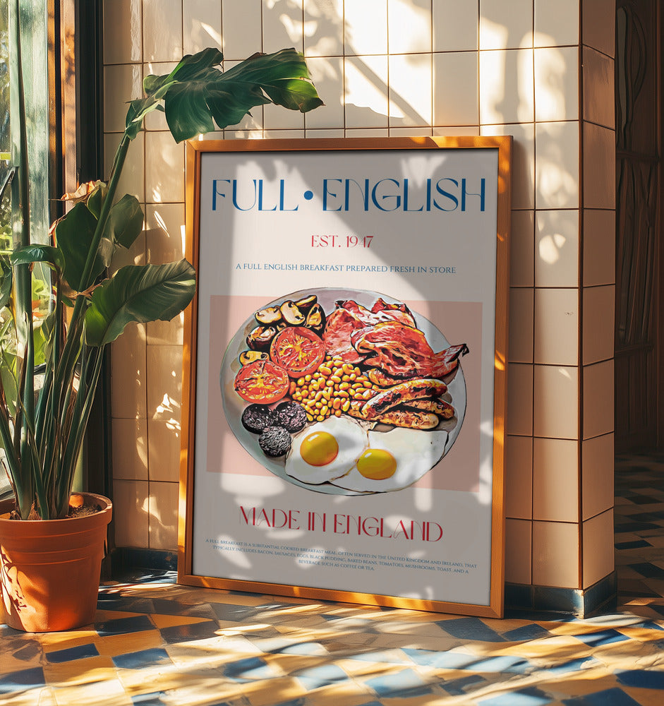 Traditional Full English Breakfast | Poster