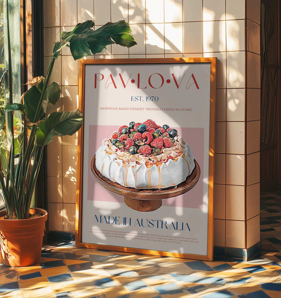 Berry Pavlova Delight | Poster