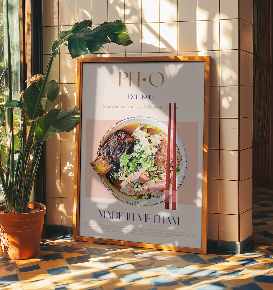 Vietnamese Noodle Delight | Poster