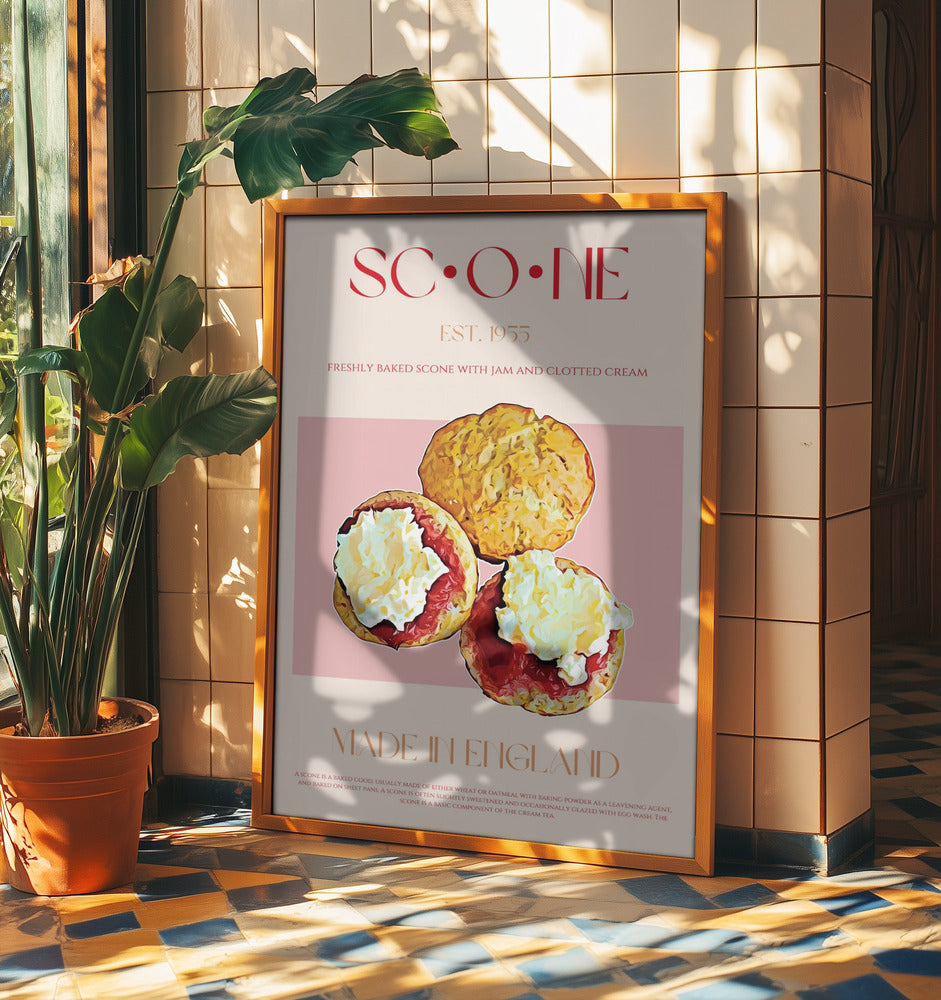 English Scone Delight | Poster