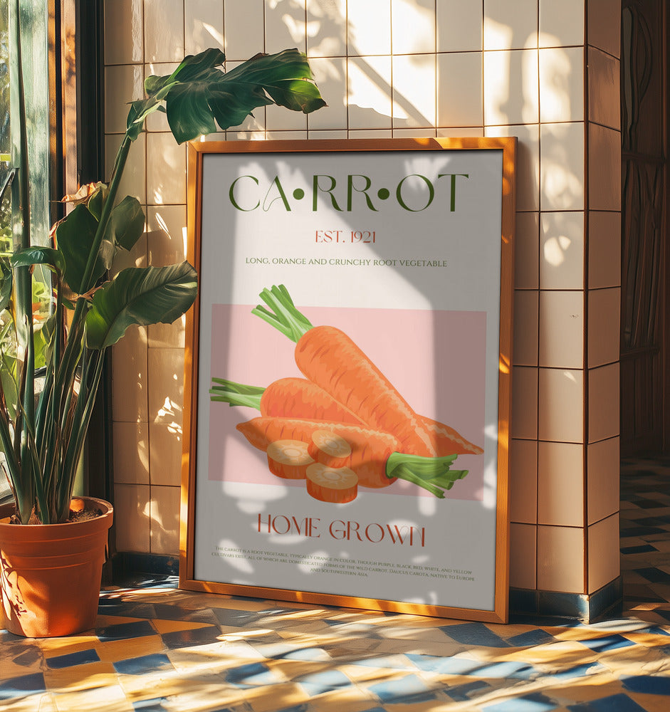 Orange Harvest Charm | Poster