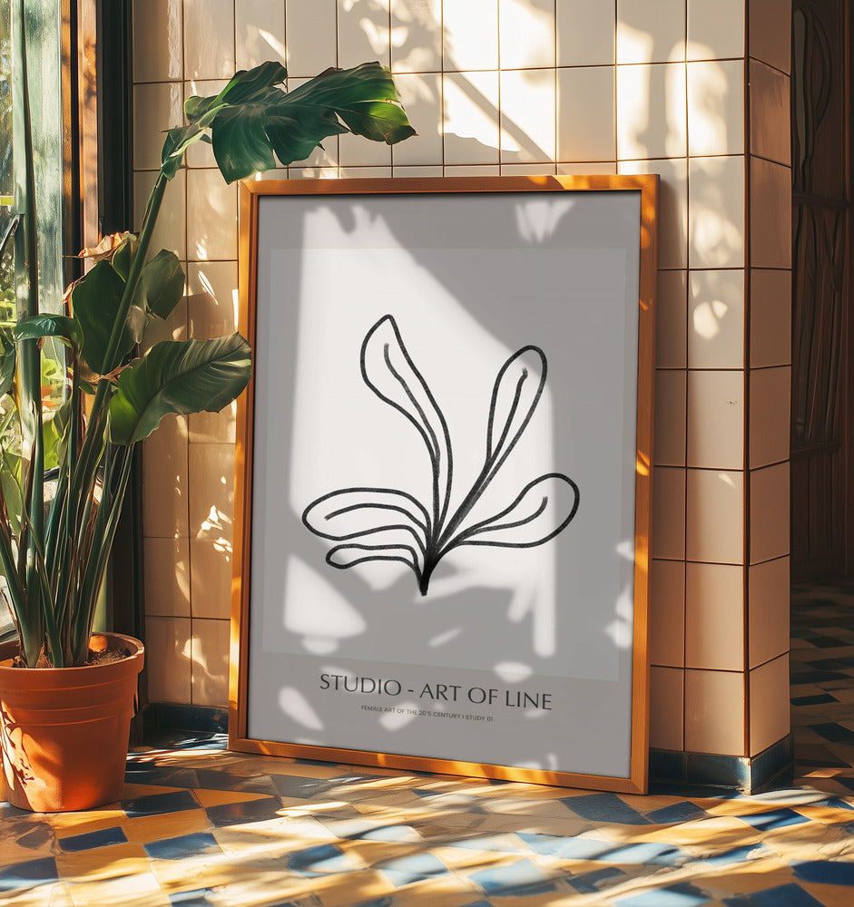 Curved Line Form | Poster