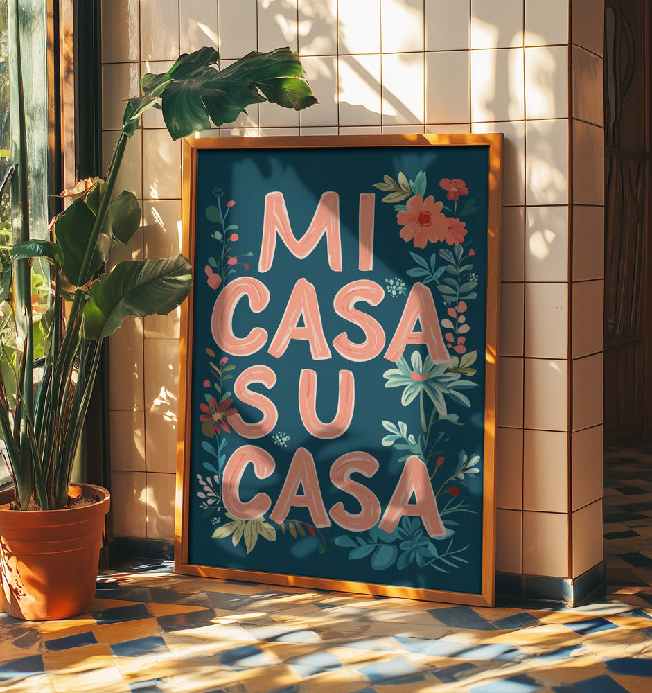 Welcome Blooms | Poster