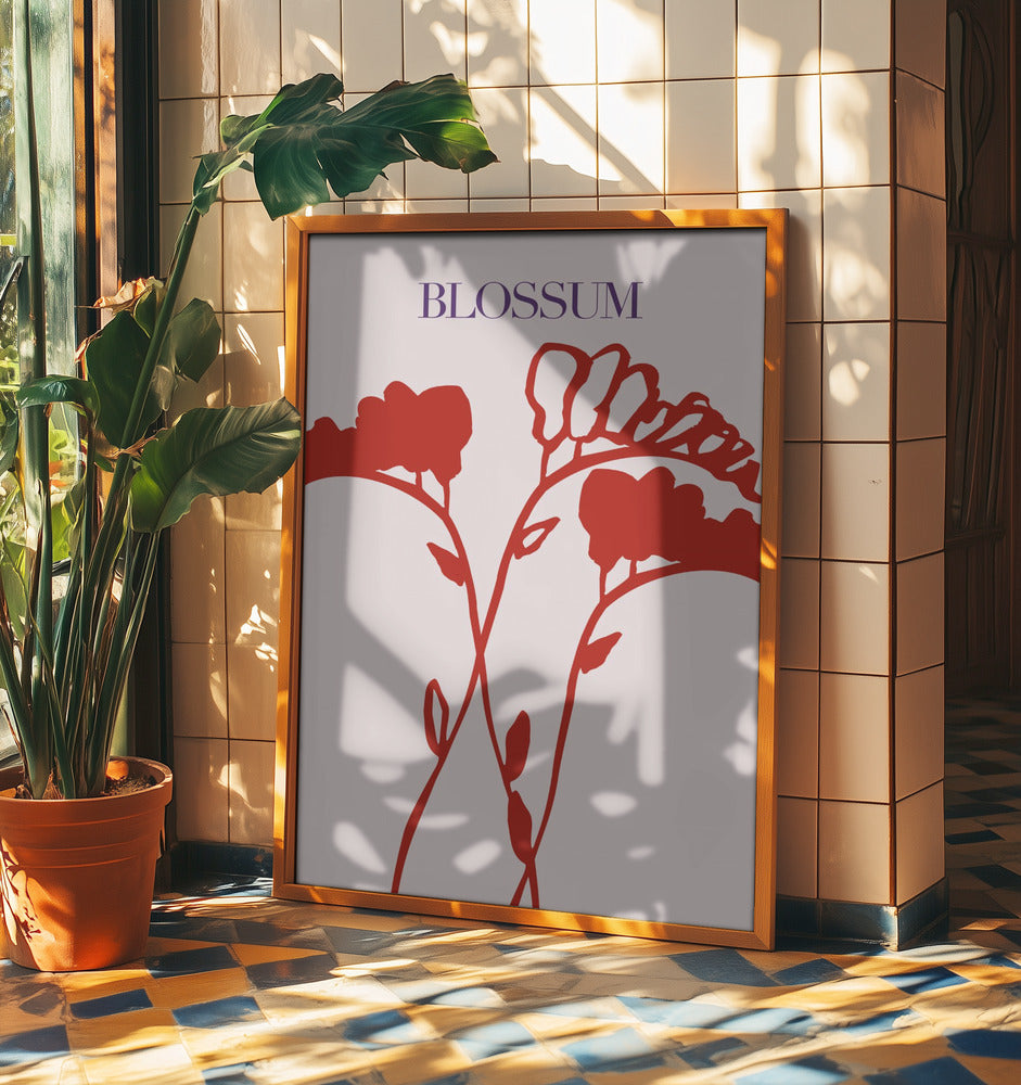 Crimson Blossoms | Poster