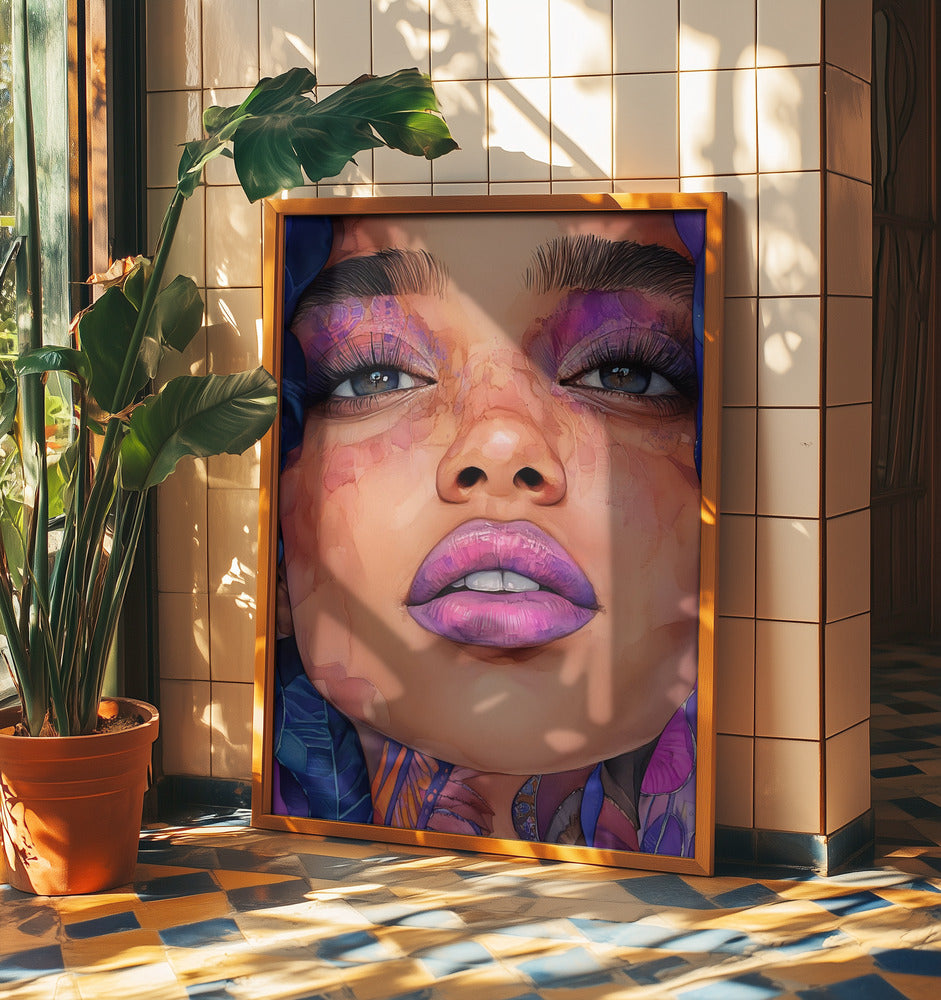 Pink Lips | Poster