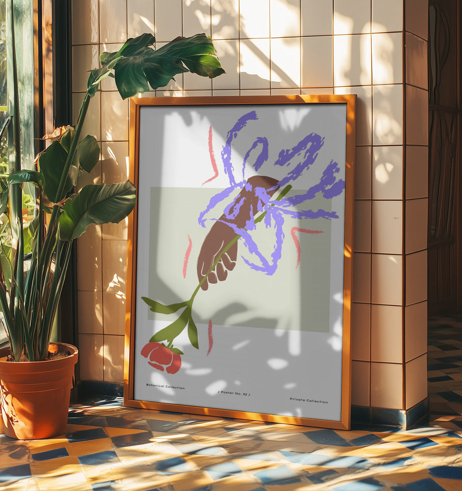 Handing Blooms | Poster