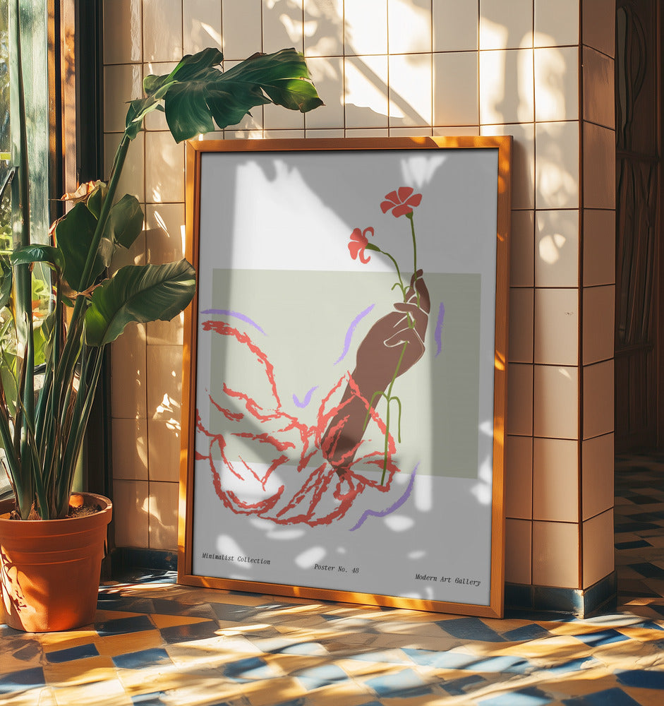 Blossom Embrace | Poster