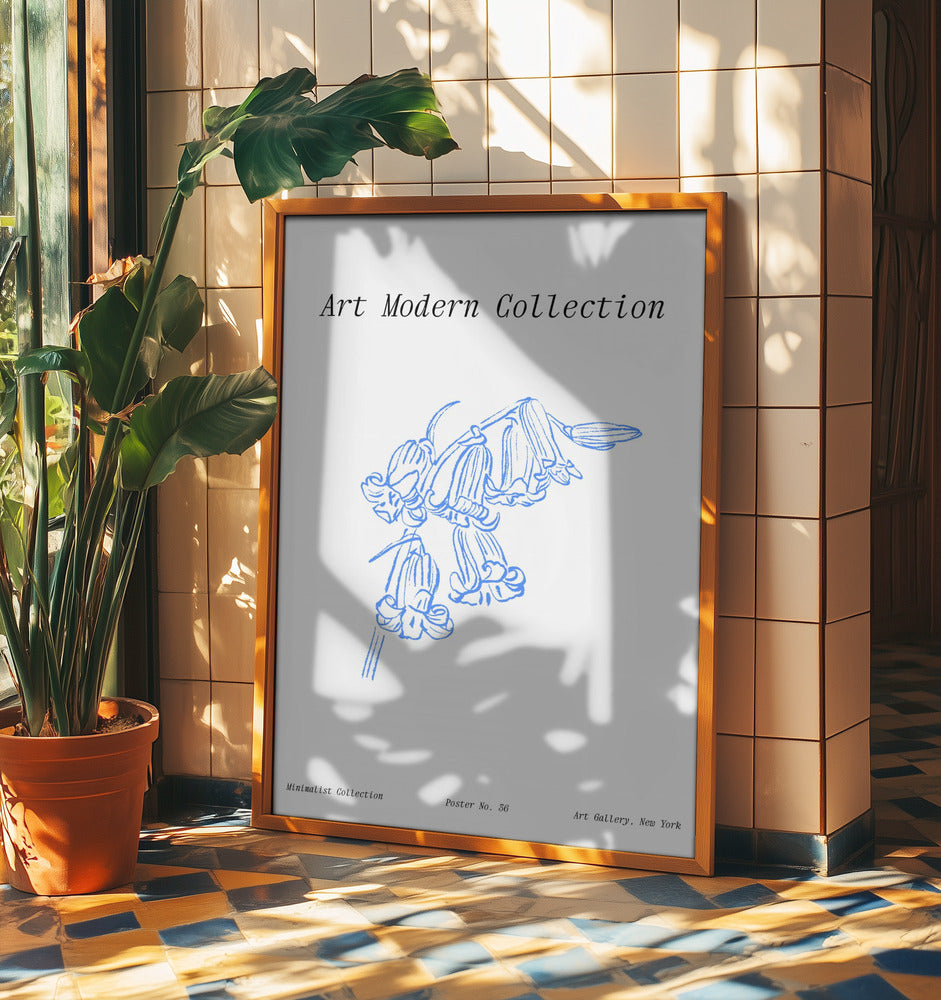 Bluebell Minimalism | Poster