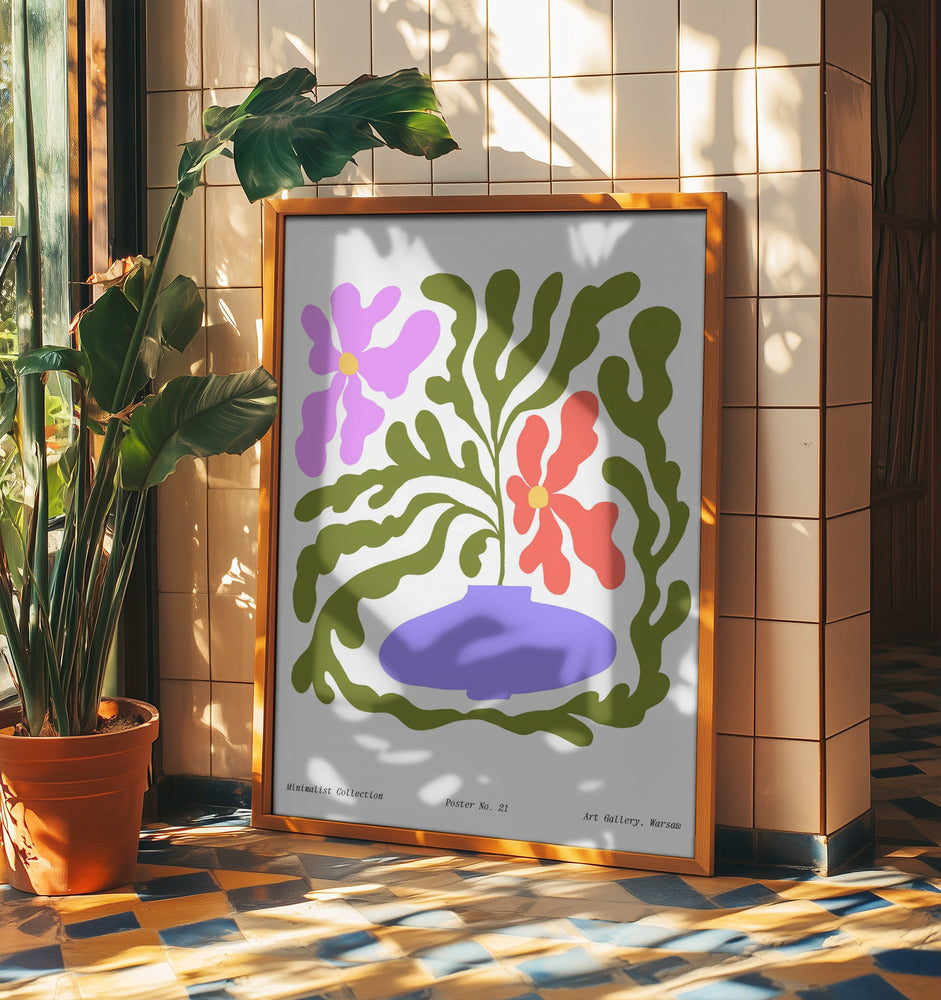 Floral Abstraction | Poster