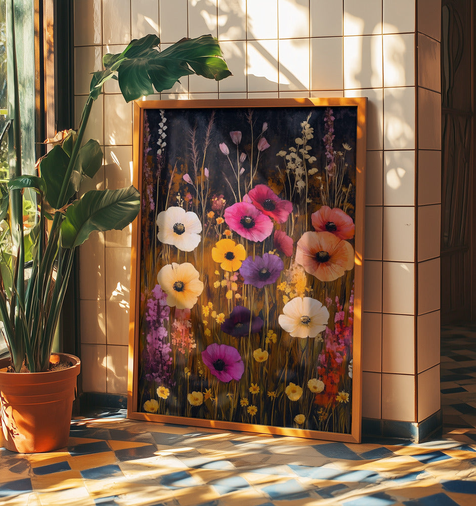 Colorful Wildflowers | Poster