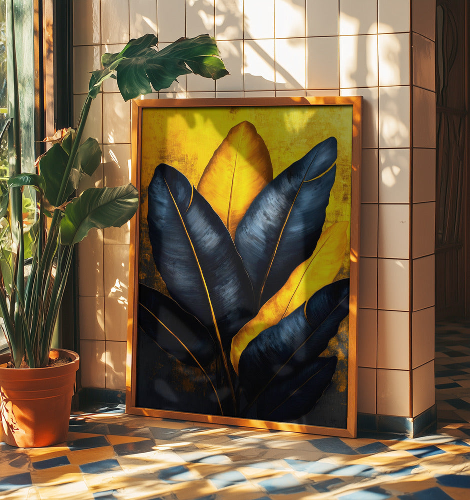 Tropical Vibes Hidden Tropics Banana Leaves (11) | Poster