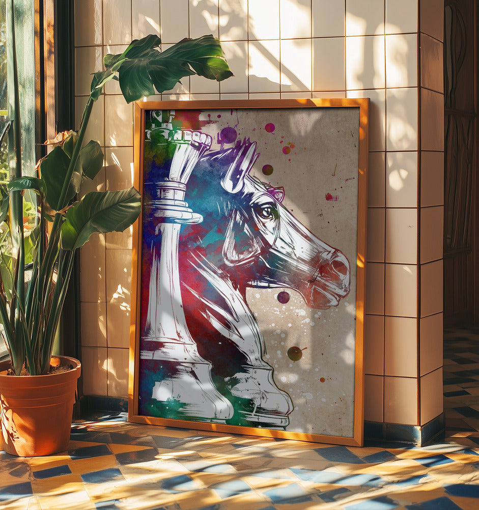 Chess sport art | Poster