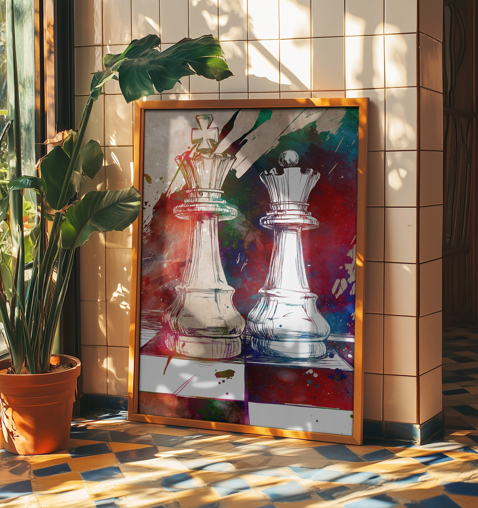 Chess sport art | Poster