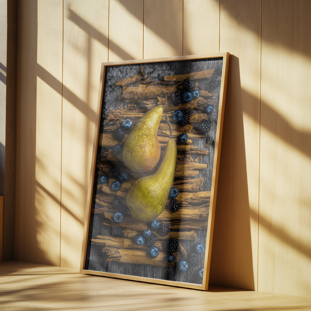 Pears and cinammon | Poster