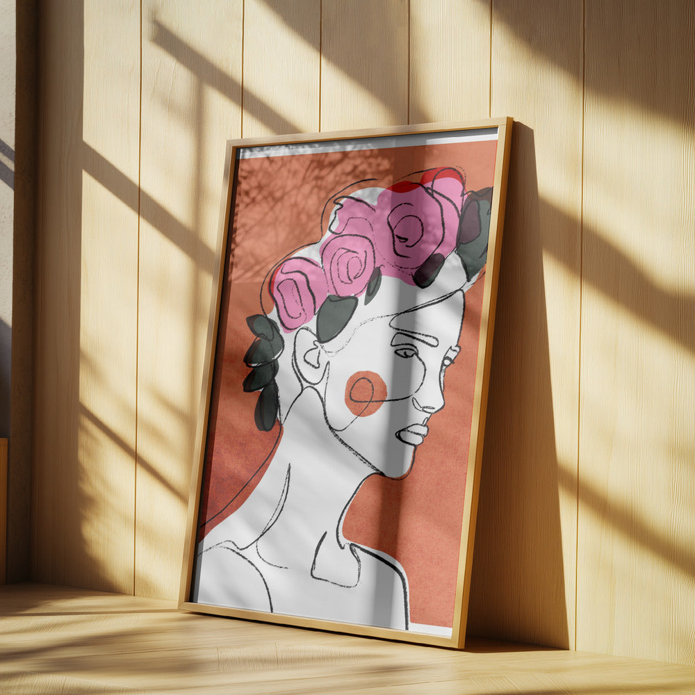 Floral Contemplation | Poster