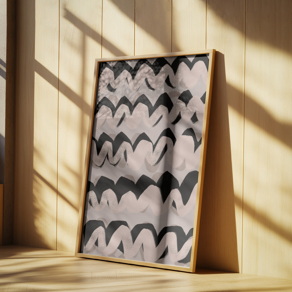 Zigzag-tapet | Poster