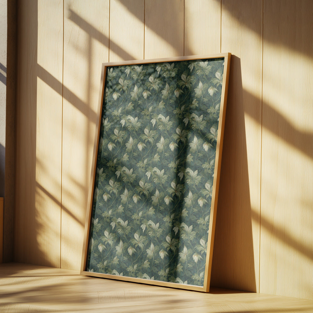 Verdant Blossom Tapestry | Poster