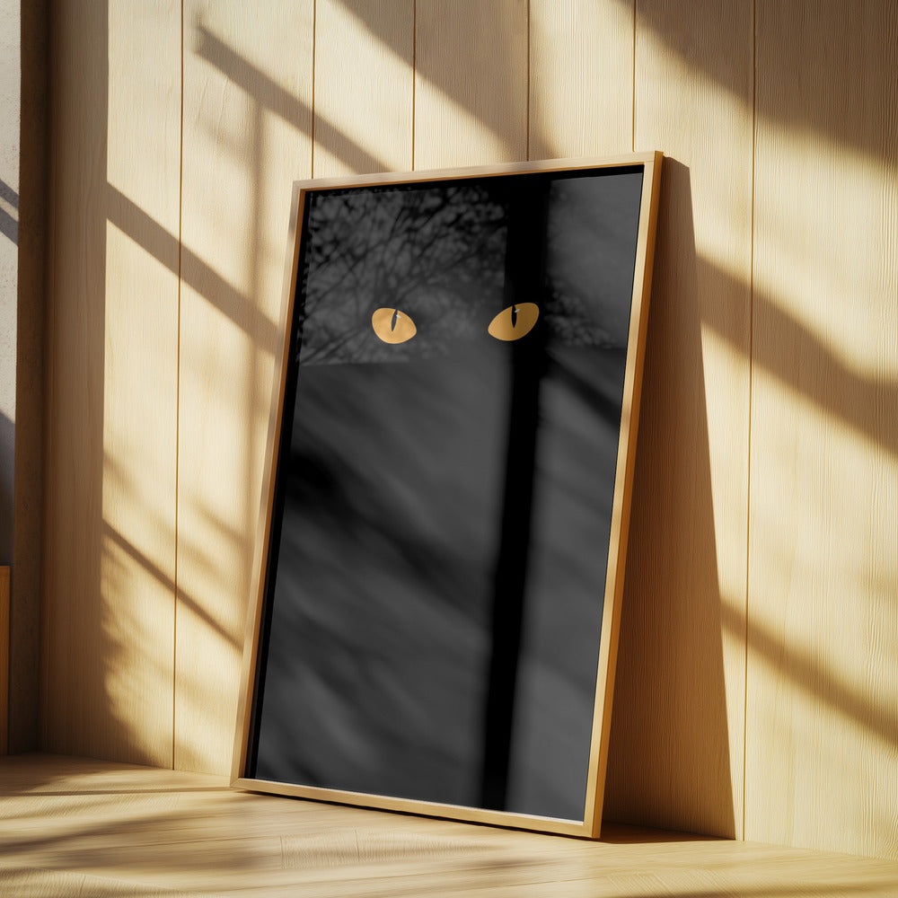 Halloween cat eyes | Poster