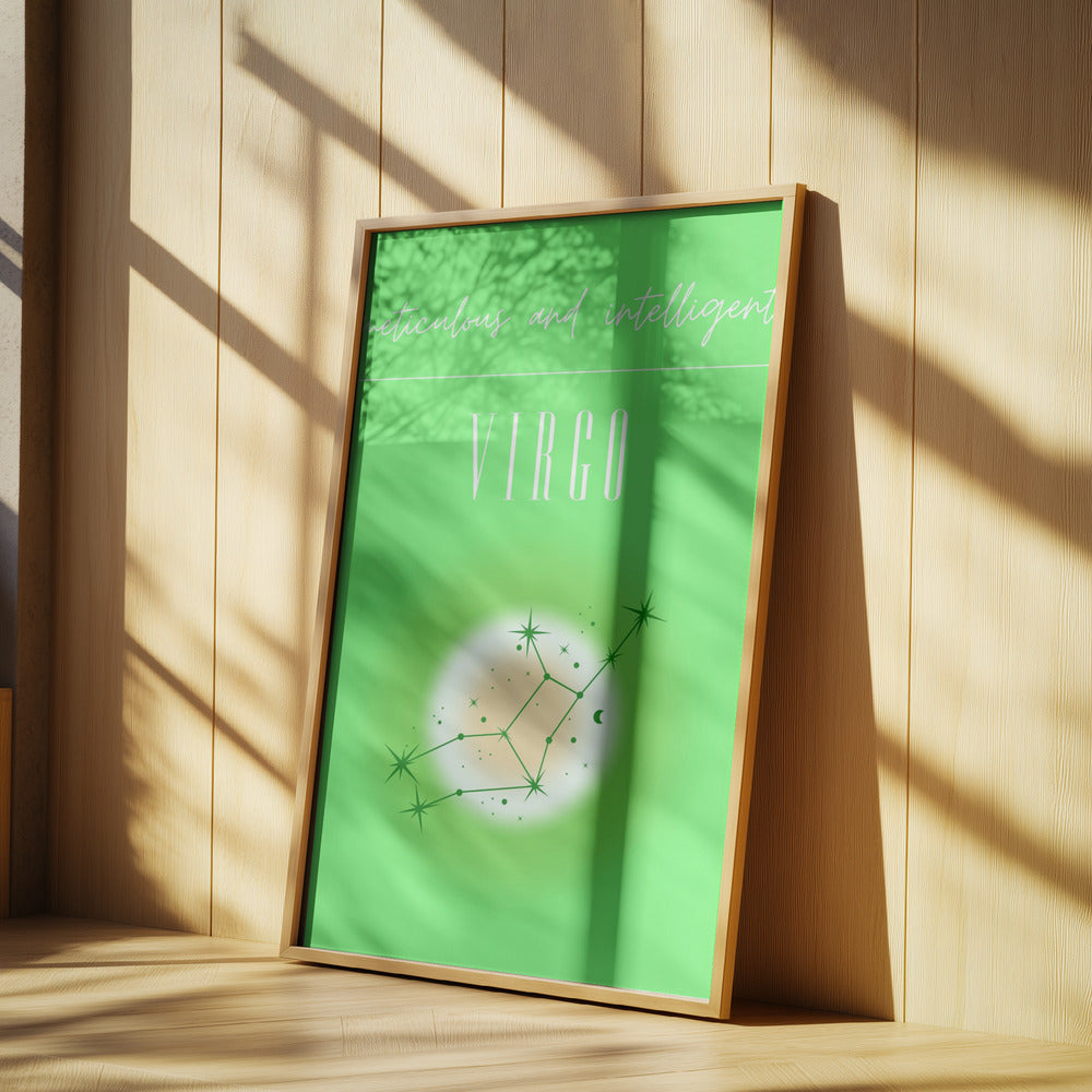 Virgo Zodiac Print Art | Poster