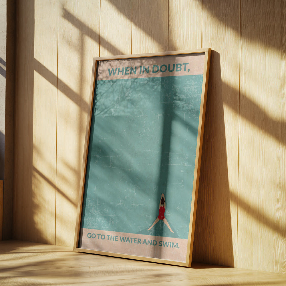 Open Water Standard Wall Art | Poster