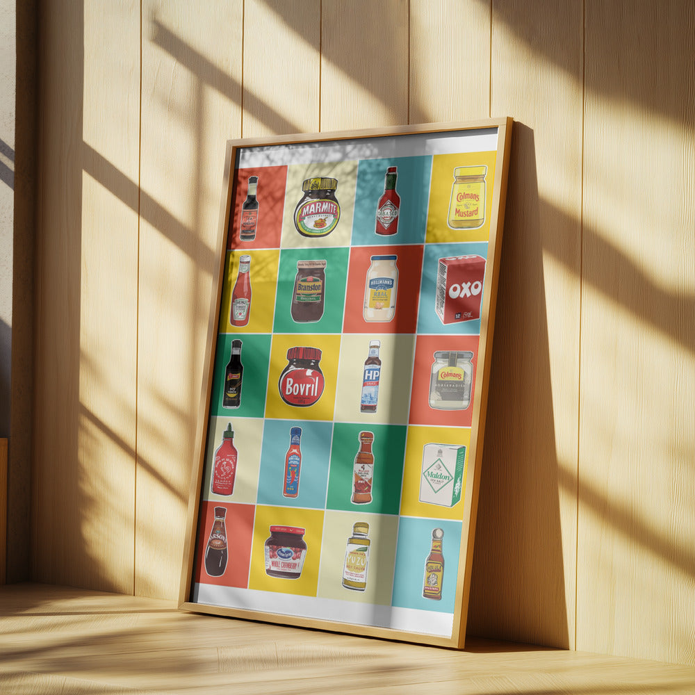 Taxonomía de los condimentos | Posters - Impresiones de Arte