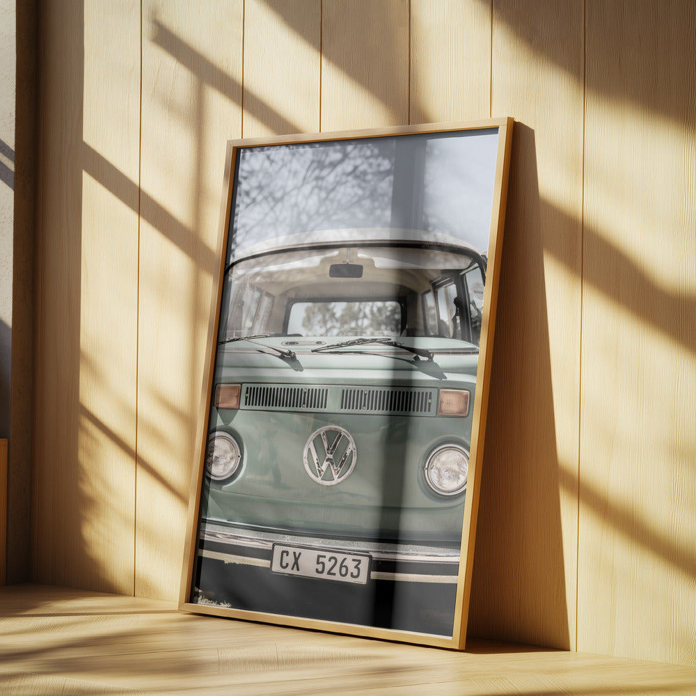 Classic Design In Soft Green Tones Cars | Poster