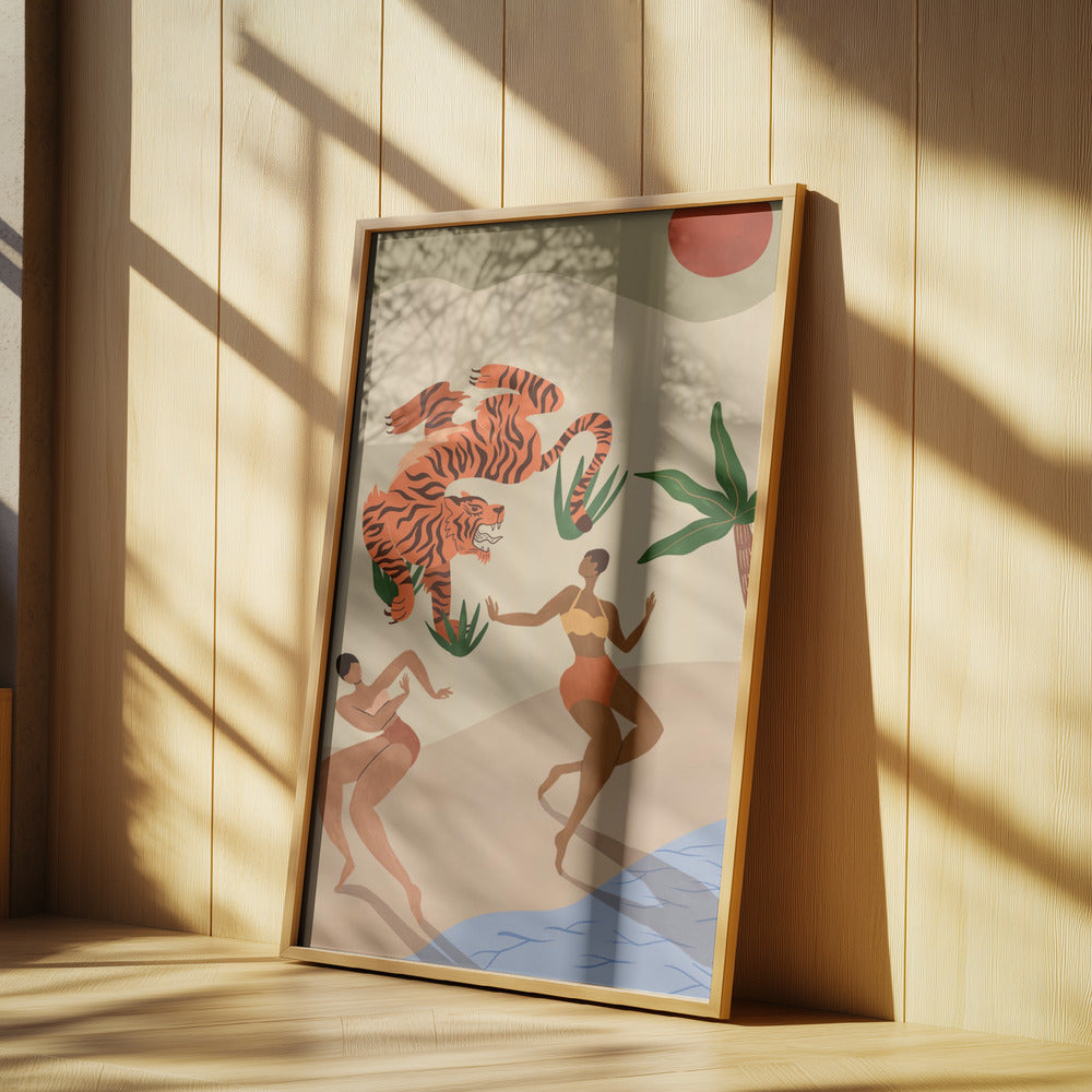 Dancing Tiger | Poster