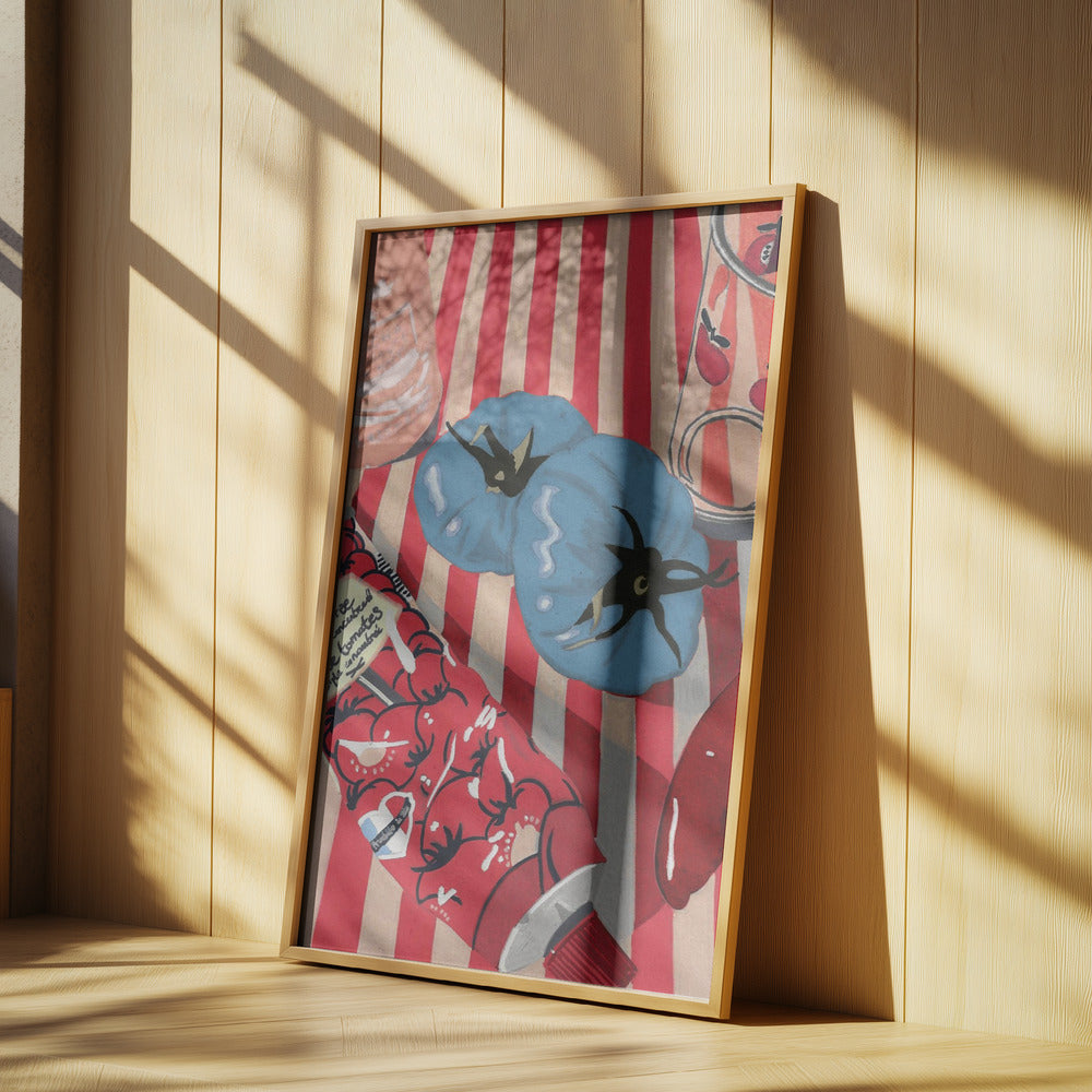 Blue Tomatoes | Poster